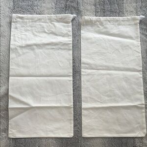 Gucci 2 Ivory Storage Bags (New!)